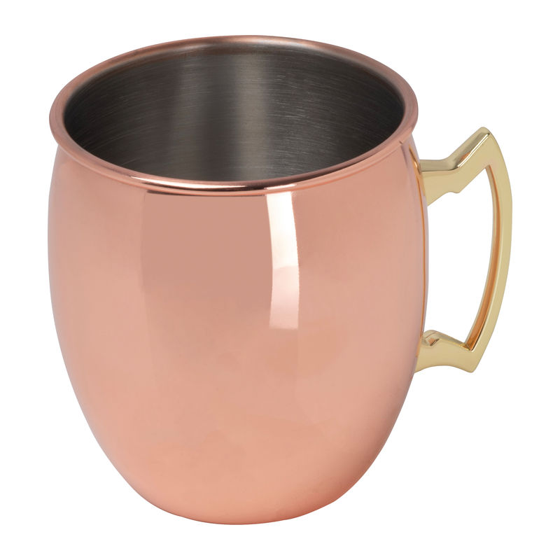 Moscow Mule réz bevonatú acél pohár, 500ml